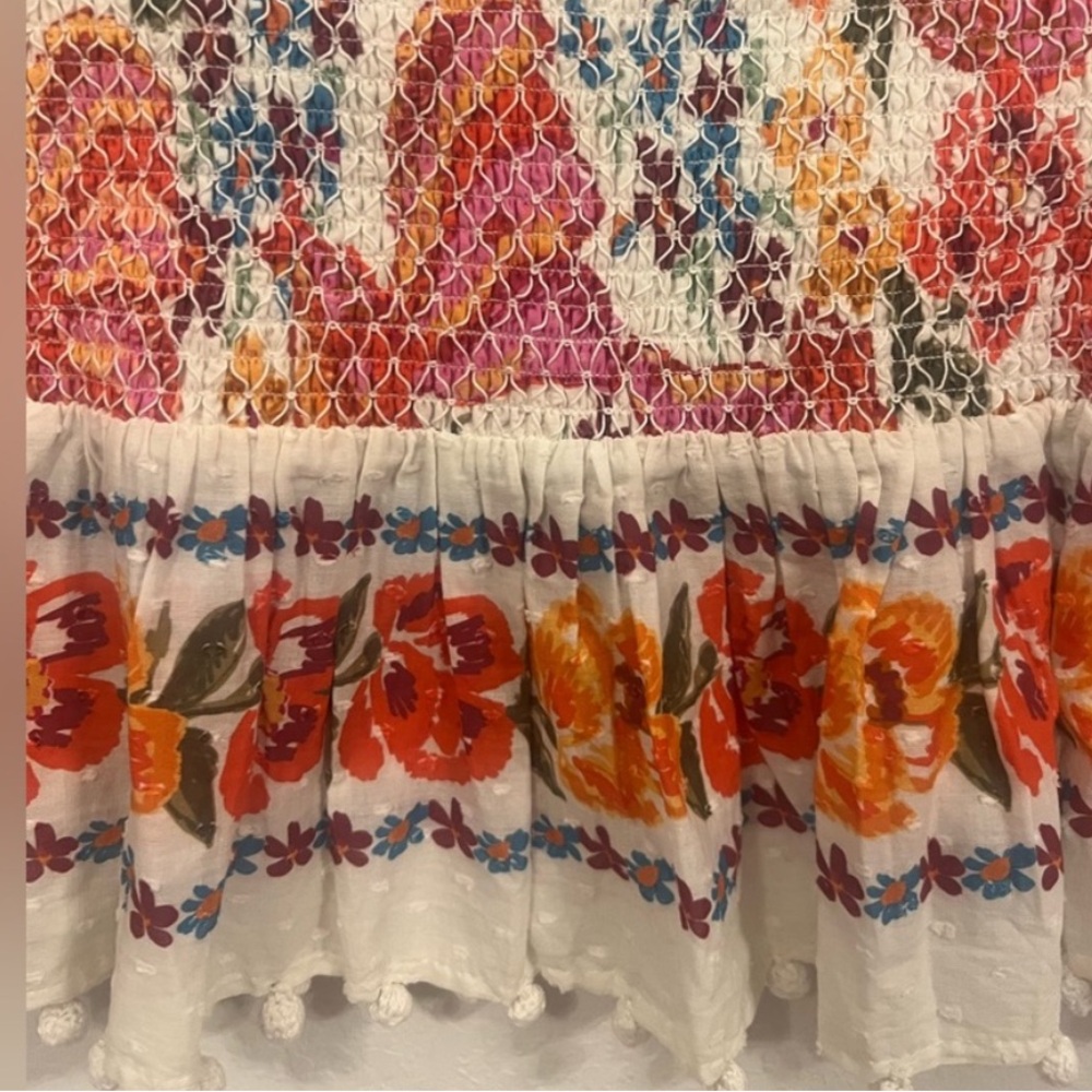 FARM RIO Floral Print Mini Skirt sz M NWOT - Picture 6 of 13